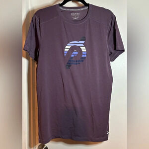 NWOT Solfire x Peloton Purple Shirt Mens Small